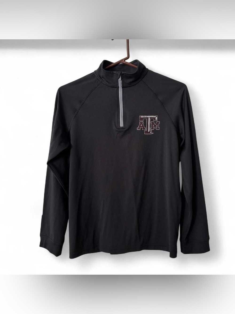 Under Armour Black Loose HeatGear Quarter-Zip Pullover